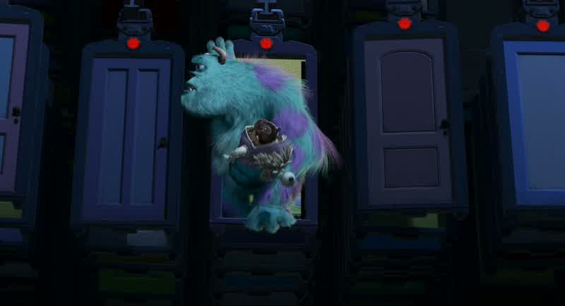 Look, Boo's door!
