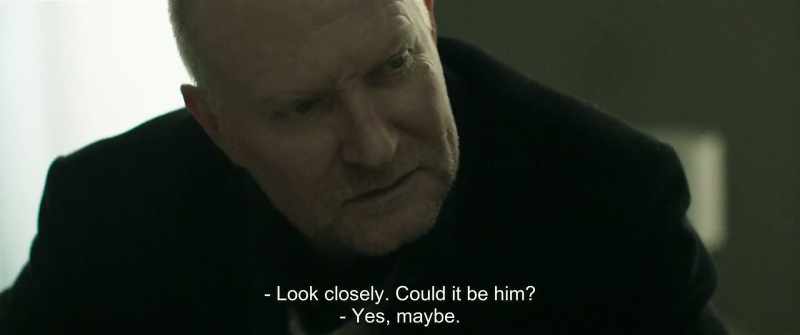 Look closely. Could it be him? - Yes, maybe