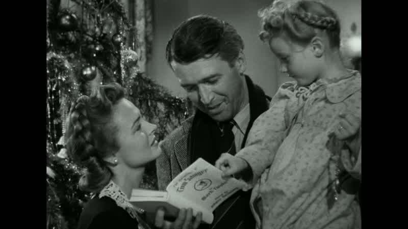 Look daddyTeacher says every time a bell rings an angel gets his wingsThat's rightThat's rightAttaboy Clarence
