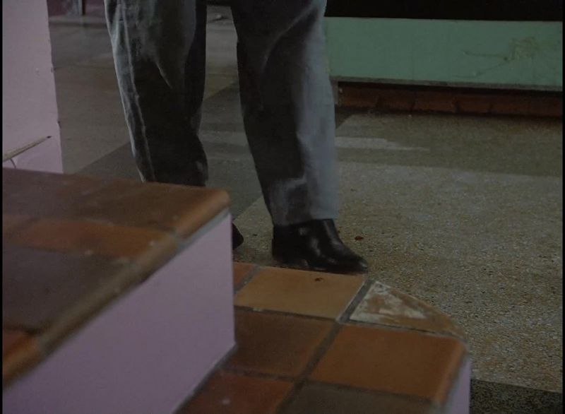 Look. He spilled some paint