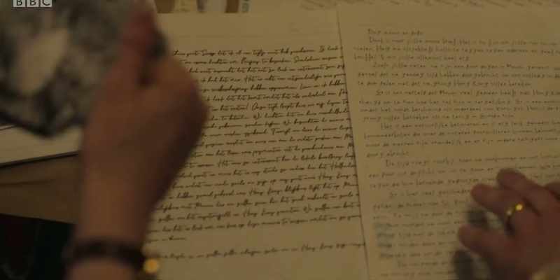 Look, here. They both wrote letters from Hong Kong