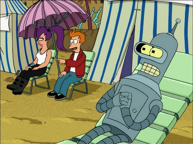 Look how silly they look. - He's no different from you organisms