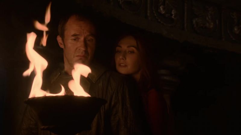Look into the fire, my king