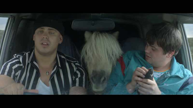 Look, it's in the van. Yeah, but look at