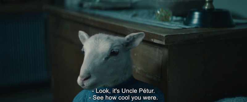 Look, it's Uncle Pétur. - See how cool you were