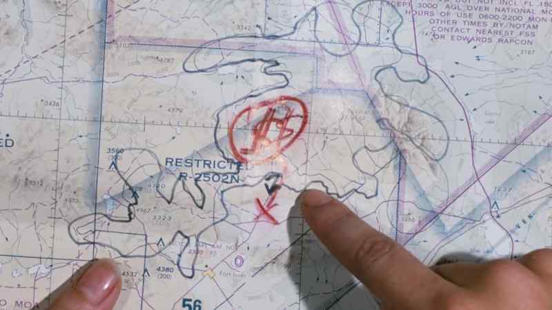 Look, this looks like where he marked the arrow