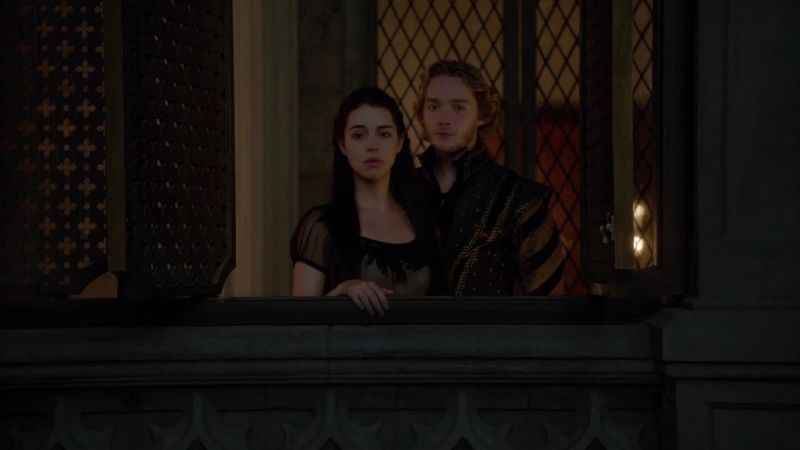 Look over the balcony