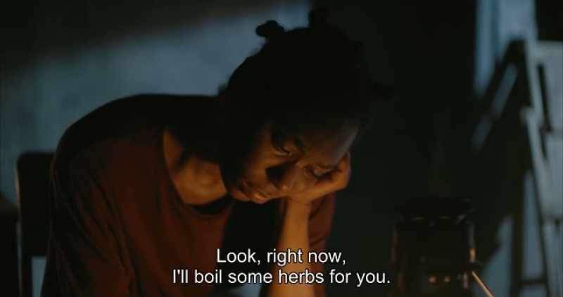Look, right now, I'll boil some herbs for you