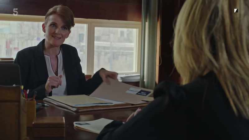 Look, there is something, Mrs White