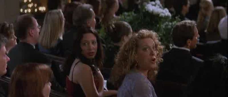 Look there's the wedding planner