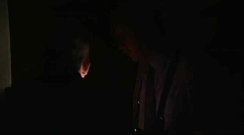 Look through the peephole