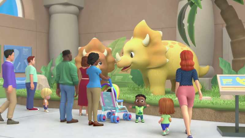 Look, Triceratops