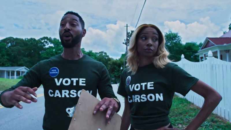 Look, we're out here canvassing for a Black candidate