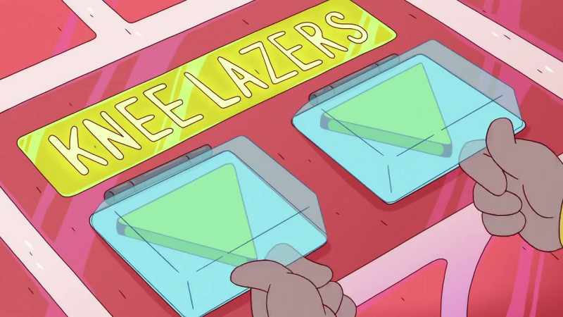 Looks like it's finally knee laser time