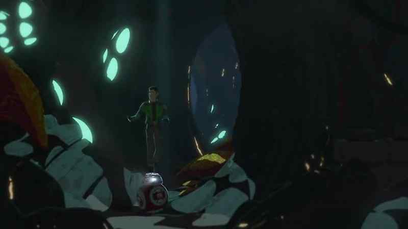 Looks like these caverns got damaged as well