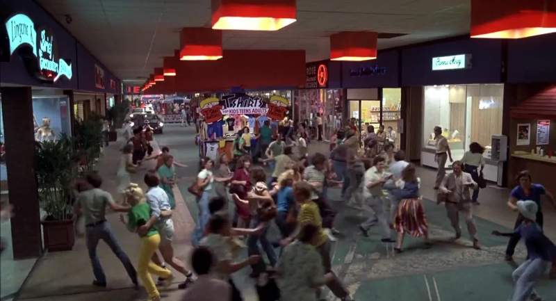 Lots of space in this mall
