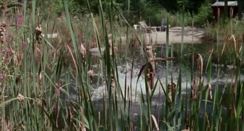 (loud splashing)