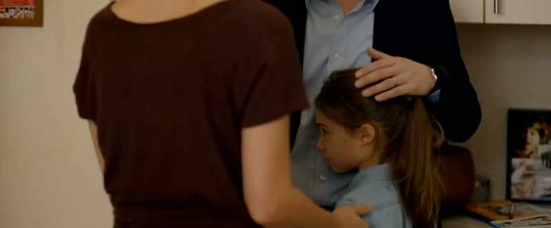 Louise, wait for your father in the hallway