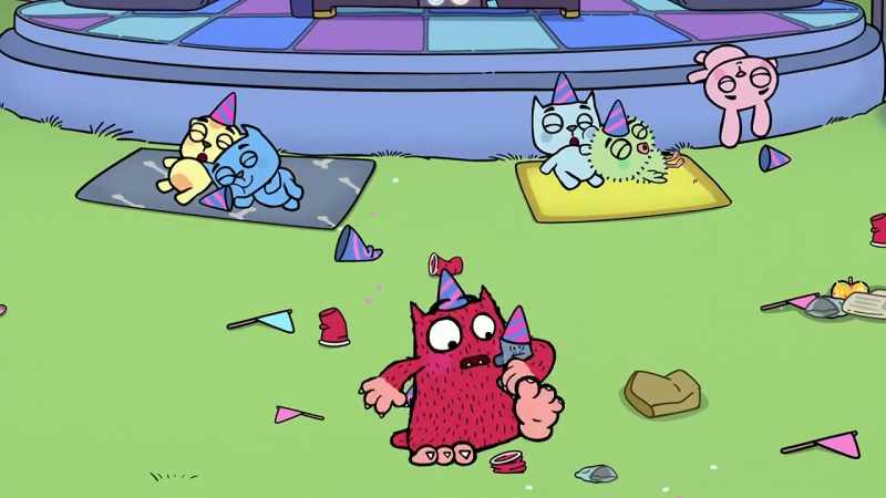 [Love Monster groans]