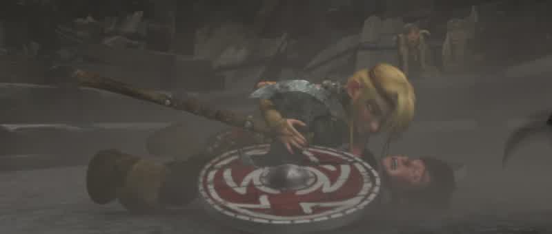 Love on the battlefieldShe could do better