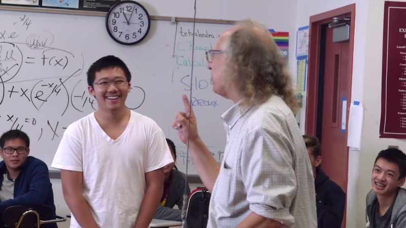 Lowell student, he didn't flinch, but what did he do?