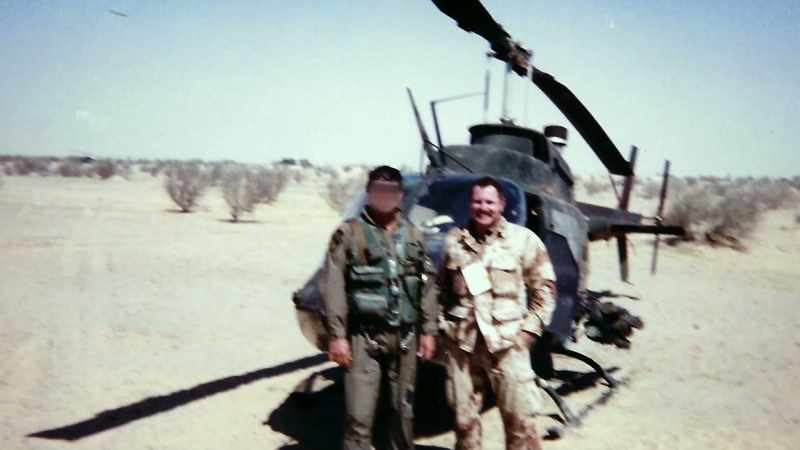 Lt. Col. Johnson and his co-pilot