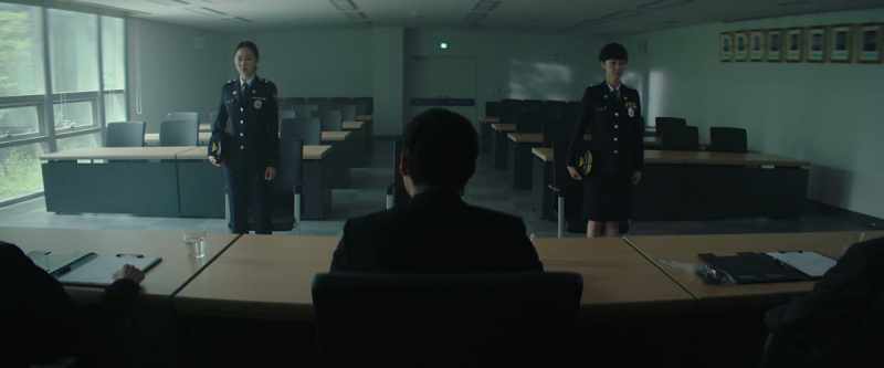 Lt. Eun Si-yeon present for the hearing