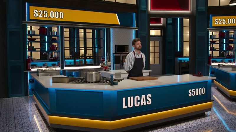 Lucas, you have the highest bid, which means you get the Spend Box