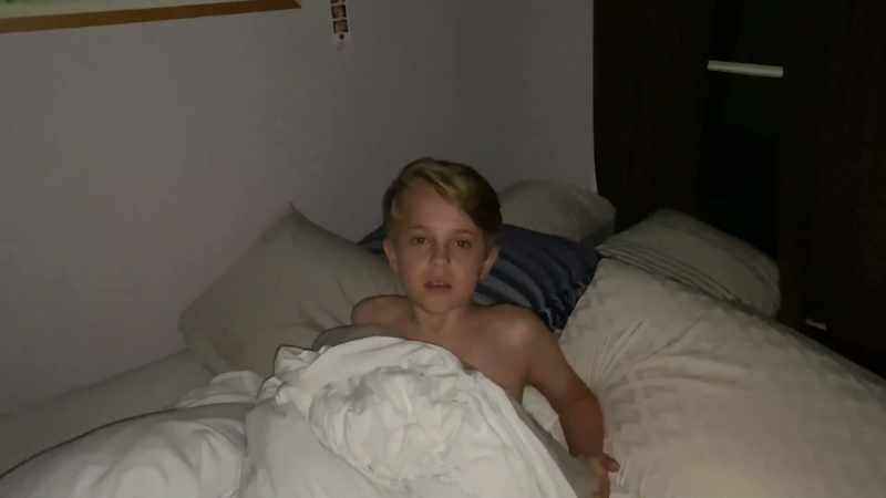 Lucas, I already told you I'm not sleeping