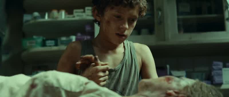 Lucas. It's so cold in here. It's not cold, Mom
