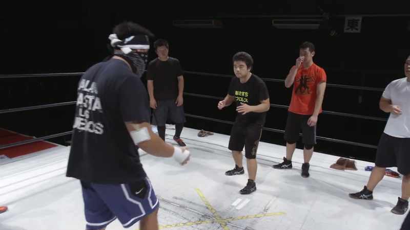 Lucha extrema as it's known in his home country