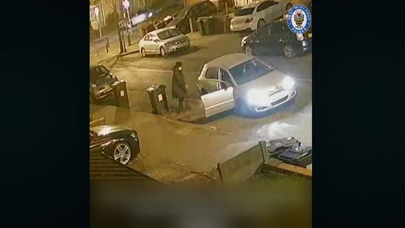 Luckily, they got there in time and found a knife