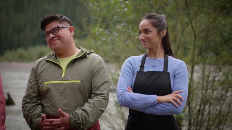 Luis and Claire caught not one