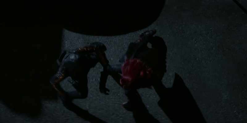 LUKE: Good news... Derek Holcomb got away