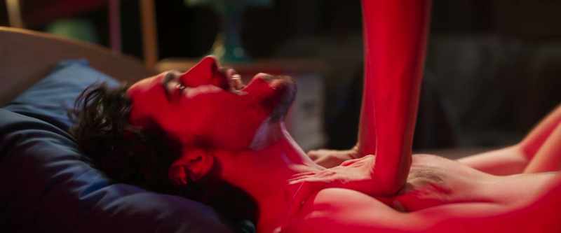[Luke and Kathy moaning]