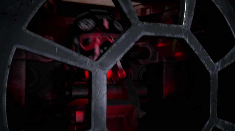 LUKE: One-eighty Reverse Proton maneuver! Oh, yeah!