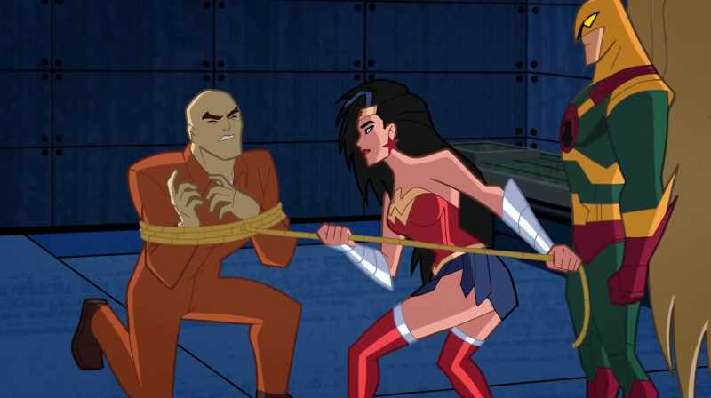 (LUTHOR GRUNTS)
