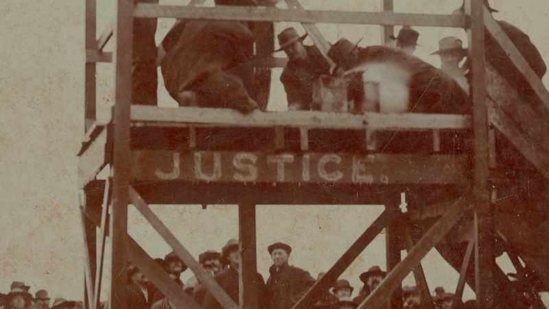 Lynching was a reaction, a racist reaction