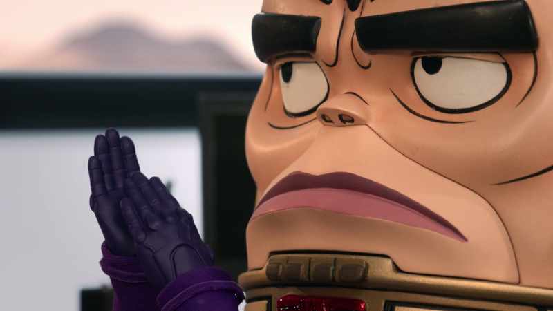 [M.O.D.O.K. clapping]