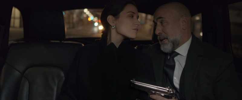 Ma'am, he's holding a very sensitive gun. It'll get fired easily