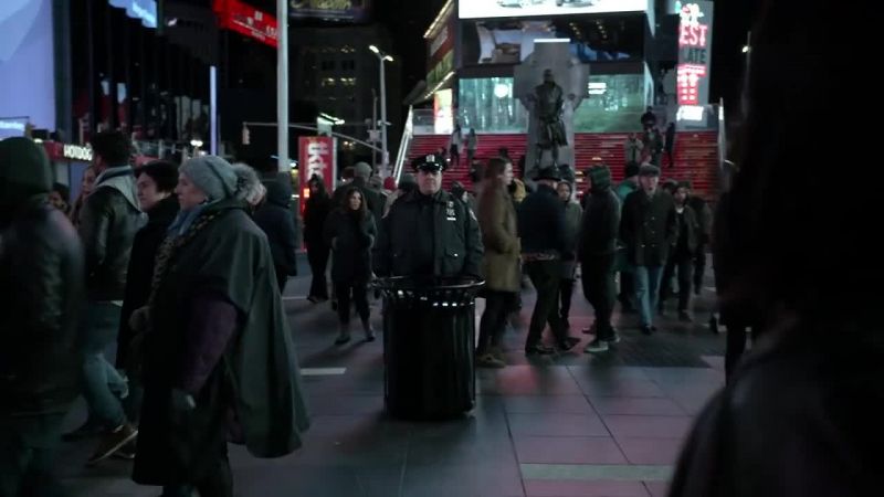 Ma'am! Is this your trash can?