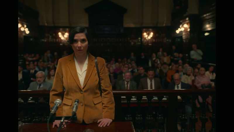 Ma'am, the present court will receive your testimony in the process