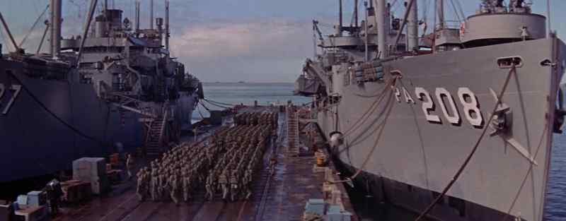 (Mac) Afterwards we boarded the transports