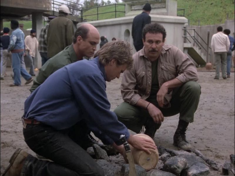 MACGYVER: I had my clocks ticking