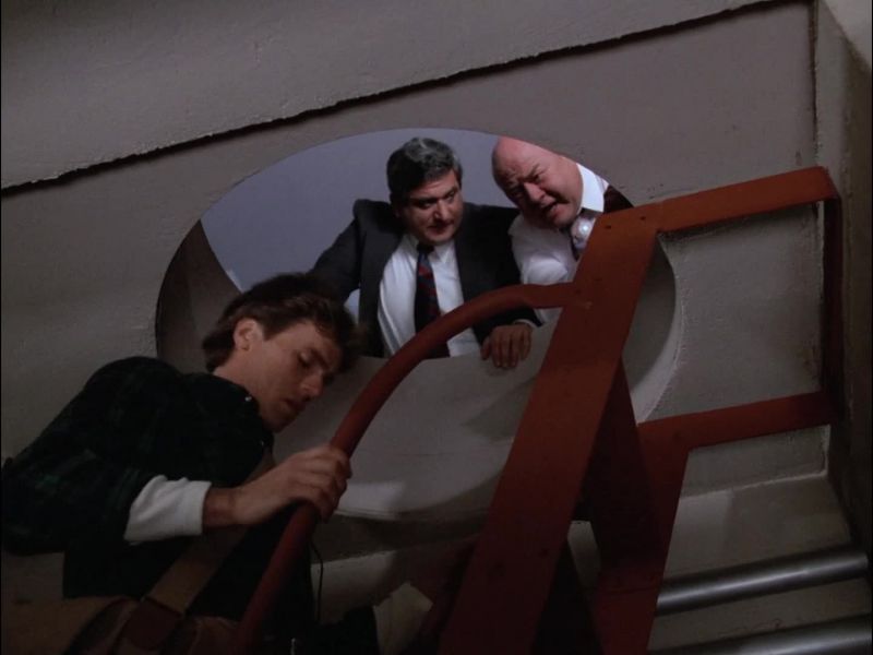 MacGyver, that mike is voice-activated