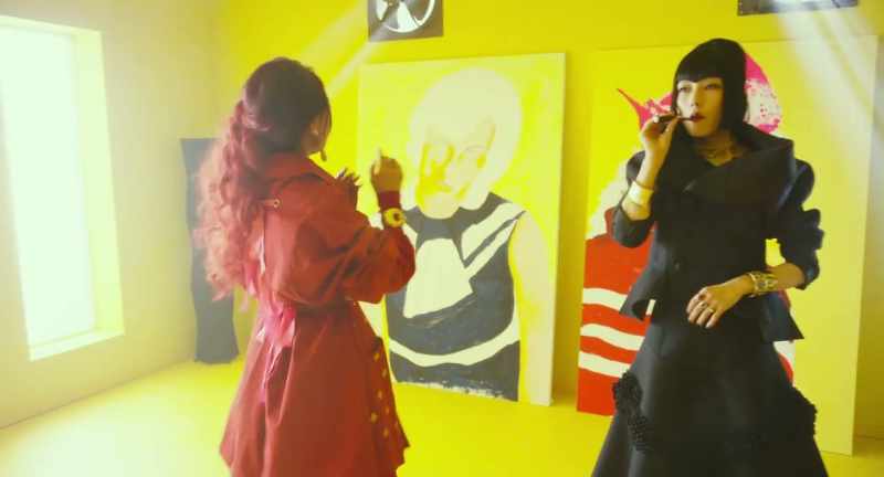 Machi Sawatari. Scary! Yumi Nikaido. Cute!