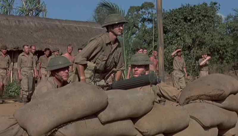 Machine gunners, stand by to give us covering fire!