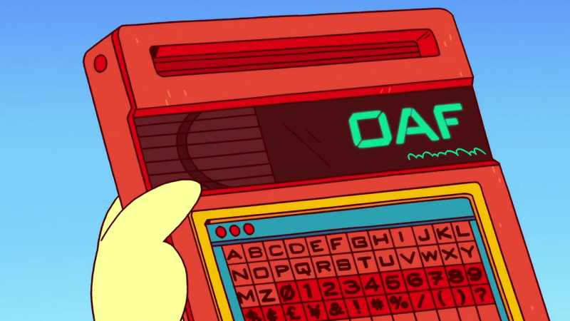 [machine] Oaf, noun. An uneducated, clumsy person