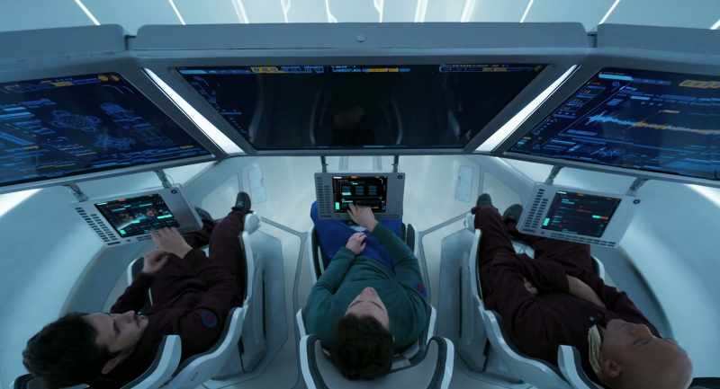 (MACHINE POWERING DOWN)