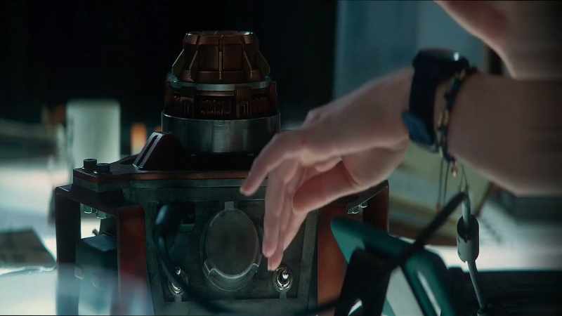 (MACHINE TURNS ON)